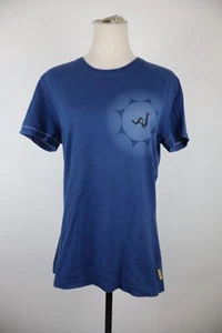 AJ ARMANI JEANS MAGLIA DONNA TG. XL WOMAN CASUAL VINTAGE T-SHIRT COTONE COTTON - Photo 1/9