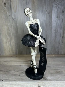 Rachel Zoe Halloween Ballerina Skeleton Figurine Statue Tabletop Decor 13” New - Picture 1 of 10
