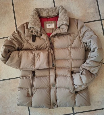 camel active, warme Steppjacke, Daunenjacke, beige, 38 - Bild 1 von 4