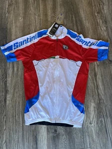 Cycling Jersey Summer Short Sleeve Santini - Picture 1 of 6