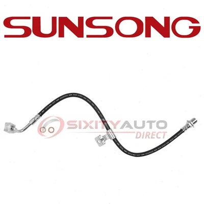 Sunsong Front Right Brake Hydraulic Hose for 1973-1974 Chevrolet G20 Van - rb Foto 1 de 4