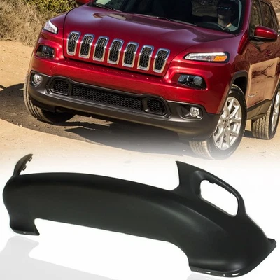 For 2014 2015 2016 Jeep Cherokee Front Lower New Bumper Cover Textured CH1015119 Foto 1 de 4
