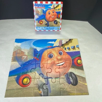 Vintage 2002 Jay Jay The Jet Plane 24 Piece Puzzle by Pressman PBS Kids - Image 1 of 4