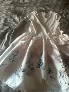 Cute Pink And White Party Dress - Picture 1 of 3