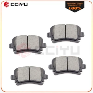 Rear Metallic Brake Pads Premium Fits 2012-2013 Volkswagen Golf CC Tiguan GTI - Picture 1 of 2