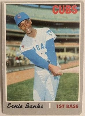 Ernie Banks 1970 Topps #630 Foto 1 de 2