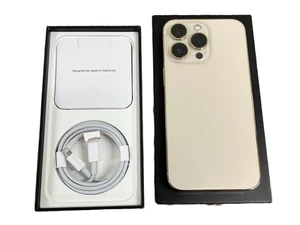 Apple iPhone 13 Pro Max A2484 128GB AT&T Cricket Wireless Boost Excellent In-Box - Picture 1 of 14