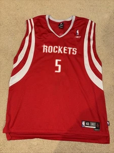 CUTTINO MOBLEY #5 Jersey Reebok Mens 4XL Houston Rockets - Picture 1 of 5
