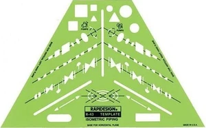 Isometrische Rohrleitungsschablone, je 1 (R43) - Bild 1 von 3
