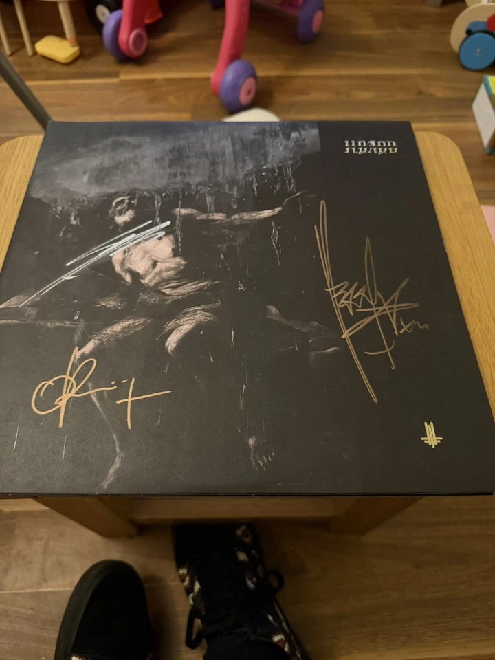 Behemoth - I Loved You At Your Darkest - Blue/black Vinyl SIGNED - Image 1 of 3