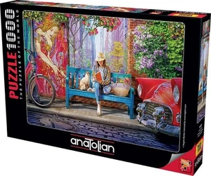 Anatolian Jigsaw Puzzle 1000 Pieces 12+ Ages Morning Reading - Imagen 1 de 2