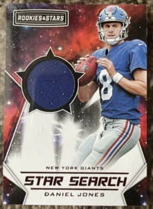 2020 Panini Rookies & Stars NFL Star Search Daniel Jones Jersey Relic Card Mint) - Picture 1 of 2
