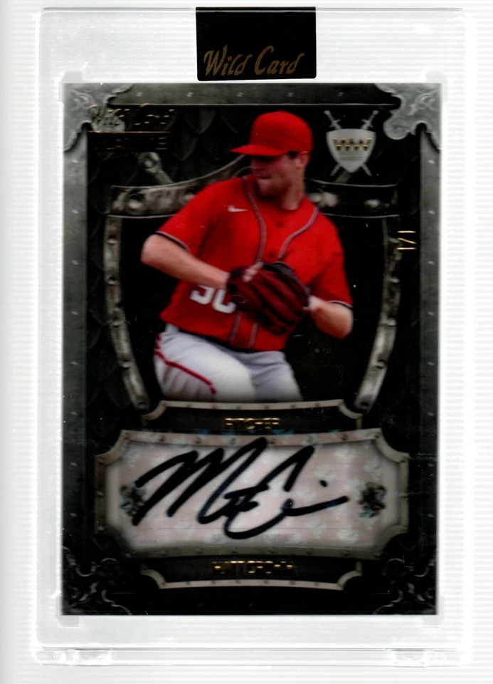 2024 Wild Card Matte Auto BlackWW Gold Foil Black #WWA-MC Matt Cronin 1/1 - Image 1 of 1
