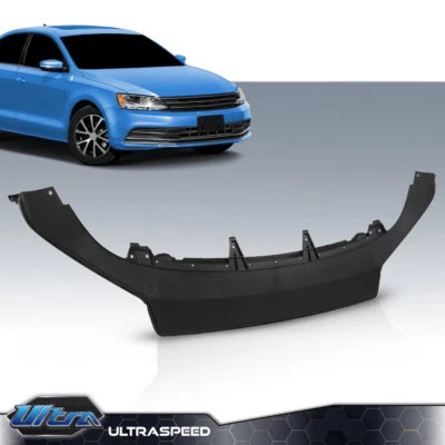 Fit For 2015-2018 Volkswagen Jetta Air Dam Deflector Lower Valance Front Black - Image 1 of 4