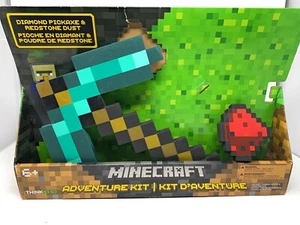 ThinkGeek, Inc. Minecraft Diamond Pickaxe and Redstone Dust Adventure Kit-NEW! - Picture 1 of 3
