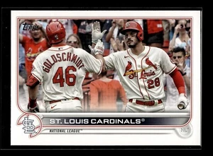 2022 Topps Series 1 #247 St. Louis Cardinals TC (NM+)(BAS) - Picture 1 of 2