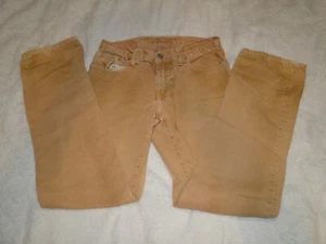 American Eagle Outfitters schmale gerade hellbraune Denimjeans - Herren 30/34 vorgetragen - Bild 1 von 6