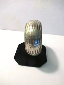 Braccialetto TESSUTO in metallo colori-rame,argento made in Filippine - Foto 1 di 5