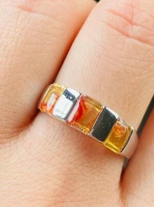 GR 925 sterling silver Ring size 7 - Picture 1 of 8