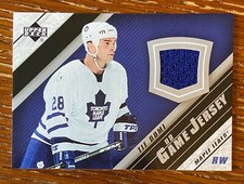2005-06 UPPER DECK SERIES 2 UD GAME JERSEY TIE DOMI CARD J2-TD MAPLE LEAFS