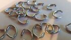 100 - 1/2" Blunt Point Hog Rings, Stainless Steel.  Fast, Free Shipping