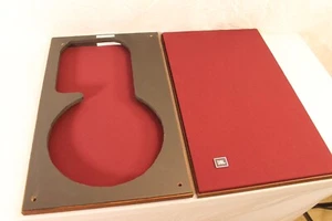 Neu JBL L100 Nussbaum Rahmen & Stoffeinsätze & JBL Metallabzeichen 14 Farben zur Auswahl - Bild 1 von 19