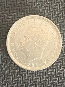 1985 Spain Juan Carlos I Rey De Espana 10 Pesetas Coin - Picture 1 of 2