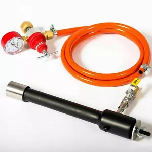 DFP GAS BURNER Propane Forge Furnace Foundry Raku Kiln Blacksmith Farrier UK - Picture 1 of 12