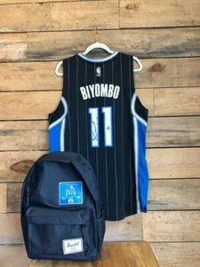 Autographed Bismack Biyombo Orlando Magic NBA Jersey Mens M w/ COA signed - Picture 1 of 3