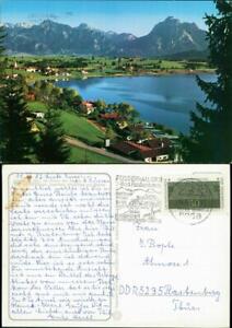 Hopfen am See-Füssen Panorama-Ansicht Blick zu den Allgäuer Bergen 1982
