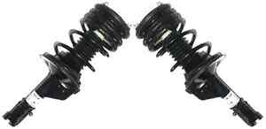 Unity Front Loaded Strut Coil Spring Assemb. Pair Fits 89-94 Plymouth Sundance