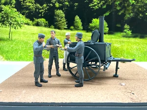 wehrmacht feldküchen Gruppen 1:18 handbemalt - Bild 1 von 5