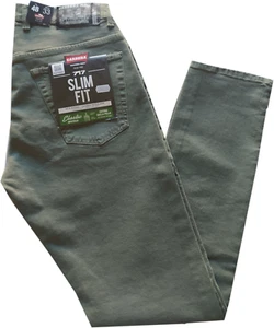Jeans uomo CARRERA elastic Spintech cotone 46 48 50 52 54 56 58 60 SlimFit verde - Imagen 1 de 3
