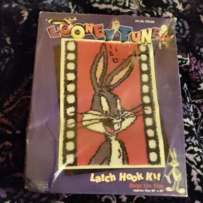 🔥Винтажный 1994 Looney Tunes жуки на пленке защелка крюк набор 20 «x 30» жуков кролик - новый🔥 - Изображение 1 из 4