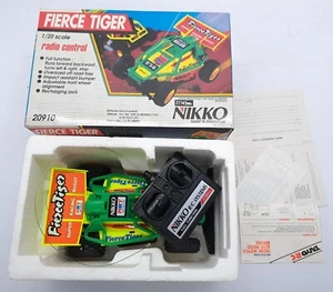 NIKKO 20910 FIERCE TIGER RADIO CONTROL CAR RC SUPER RACING BUGGY 1/20 Scale - Picture 1 of 5