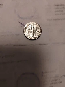 2002 D Dime With Errors CA(America Touching +4 Random Old Pennies  - Picture 1 of 4