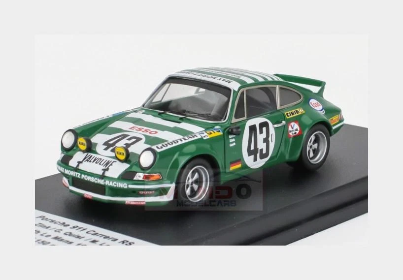 1:43 TROFEU Porsche 911 Carera Rs #43 Le Mans 1973 Zink Quist Laub TRFDSN279 Mod - Image 1 of 2