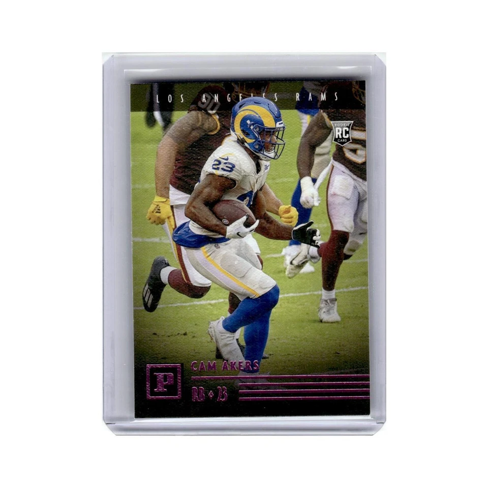Cam Akers Rookie 2020 Panini Chronicles Pink #PA-32 Los Angeles Rams NM - Image 1 of 3
