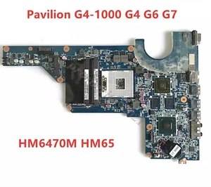 650199-001 DA0R13MB6E1 für HP G4 G4-1000 G6-1000 G7-1000 Intel HM65 Mainboard - Bild 1 von 5