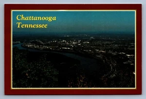 Postcard Vtg Tennessee Chattanooga Moccasin Bend Lookout Mountain 4x6 - Picture 1 of 2