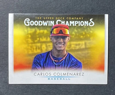 2021 UD Goodwin Champions Carlos Colmenarez Horizontal #69 Baseball - Image 1 of 2