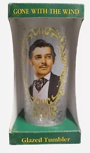 Vom Winde verweht glasierter Becher mit Clark Giebel Porträt & berühmtem Zitat - NEU - Bild 1 von 6