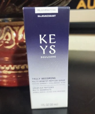 Suero de péptidos multibeneficio KEYS Soulcare TRULY EVING 1 FL oz ¡NUEVO EN CAJA + REGALO! Foto 1 de 3
