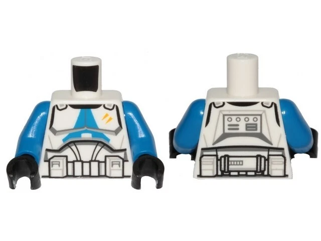 LEGO 973pb5001c01 STAR WARS Clone Trooper Specialist, 501st Legio Torso SW Armor