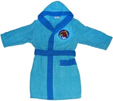 Accappatoio Bambino con Cappuccio Spiderman Marvel Microspugna - Da 2 a 9 Anni
