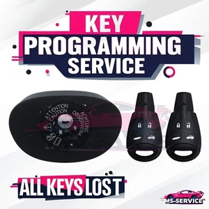 🌸 KEY PROGRAMMING SERVICE ALL KEYS LOST INCLUDES 2 KEYS CIM SAAB 9-3 2003-2011 - Picture 1 of 1