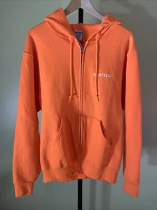German “Deutsch” New York Full Zip Sweatshirt Hoodie~Medium - Picture 1 of 12