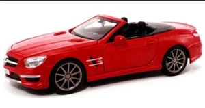 Mercedes. Benz SL 63 AMG escala 1/24 rojo - Imagen 1 de 1