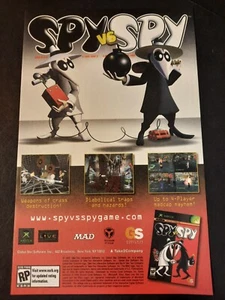 Spy vs. Spy Videospiel XBOX ~ Comic Seite PRINT AD 2005 - Bild 1 von 1