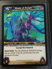 2010 World Warcraft TCG: Icecrown Shade of Arugal Rare Nm-Mint WOW TCG